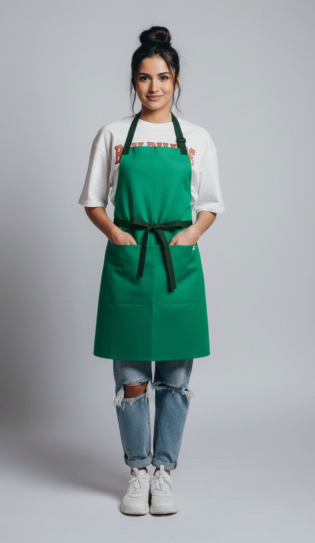 Pack x10 Navidad delantal verde🎄 Delantales Originales y Delantales de Cocina | TABLYER
