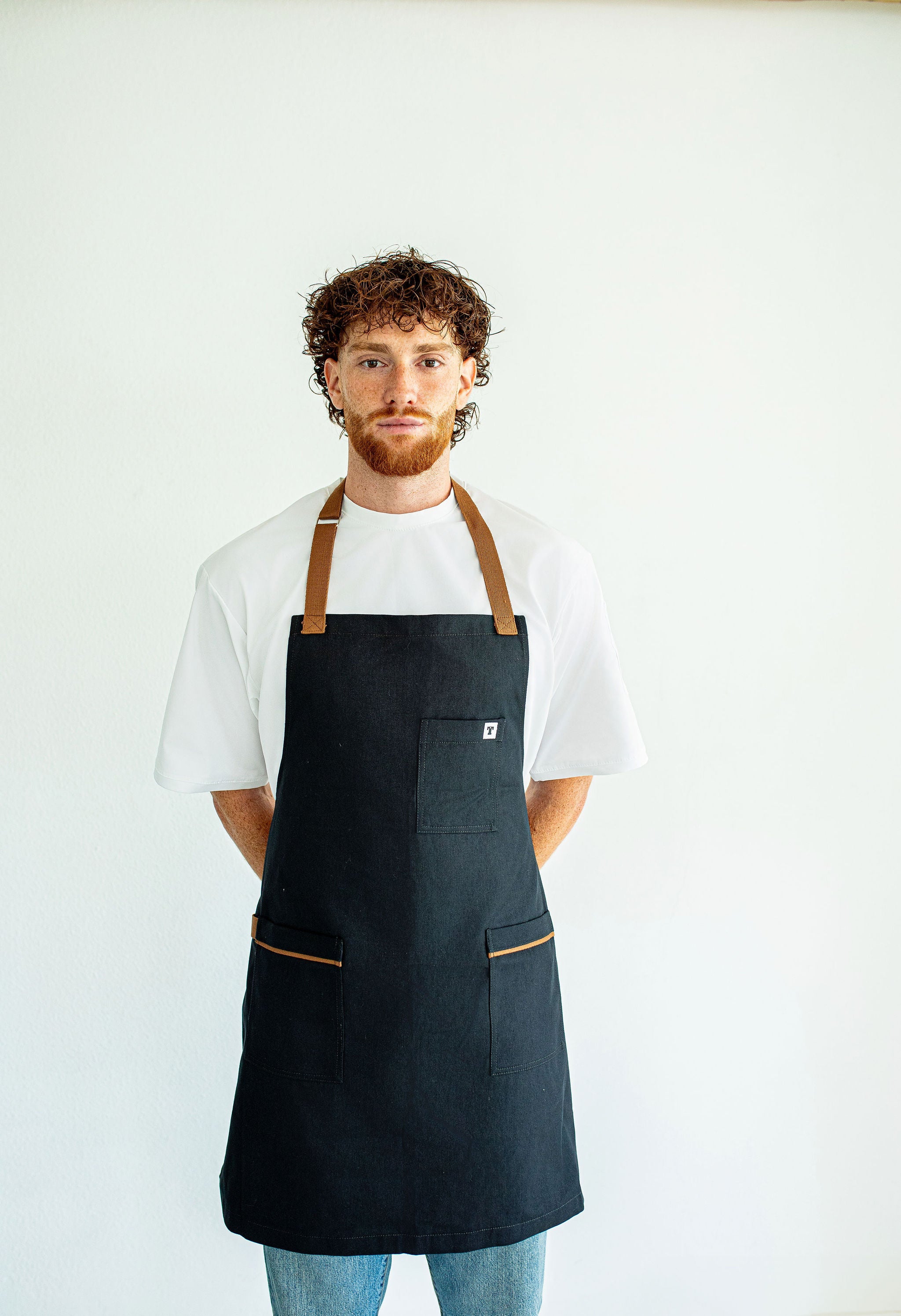 Delantal Vaquero Negro Black Coffee Tablyer delantales