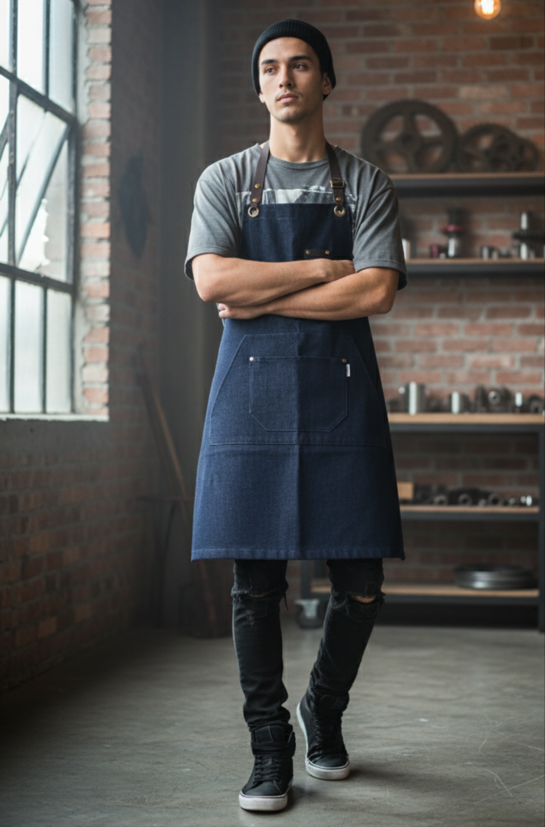 Delantal Vaquero Detroit Delantales Originales y Delantales de Cocina | TABLYER