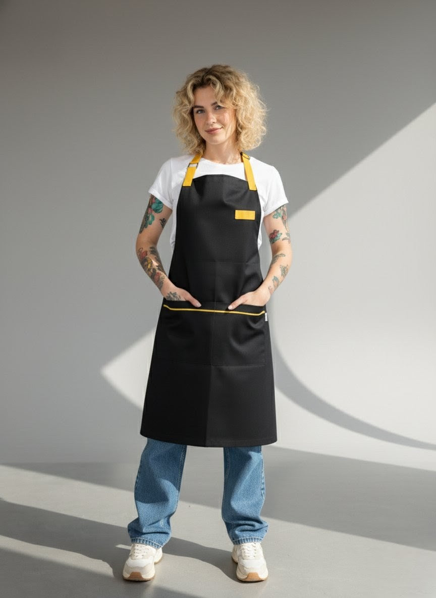 Delantal Amber Black Tablyer delantales