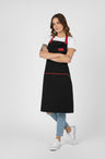 Delantal de Cocina Ajo Negro 2.0 C Roja Tablyer delantales