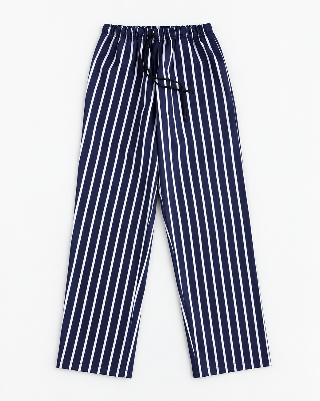 Riviera Stripe pantalón azul marino y blanco vista frontal