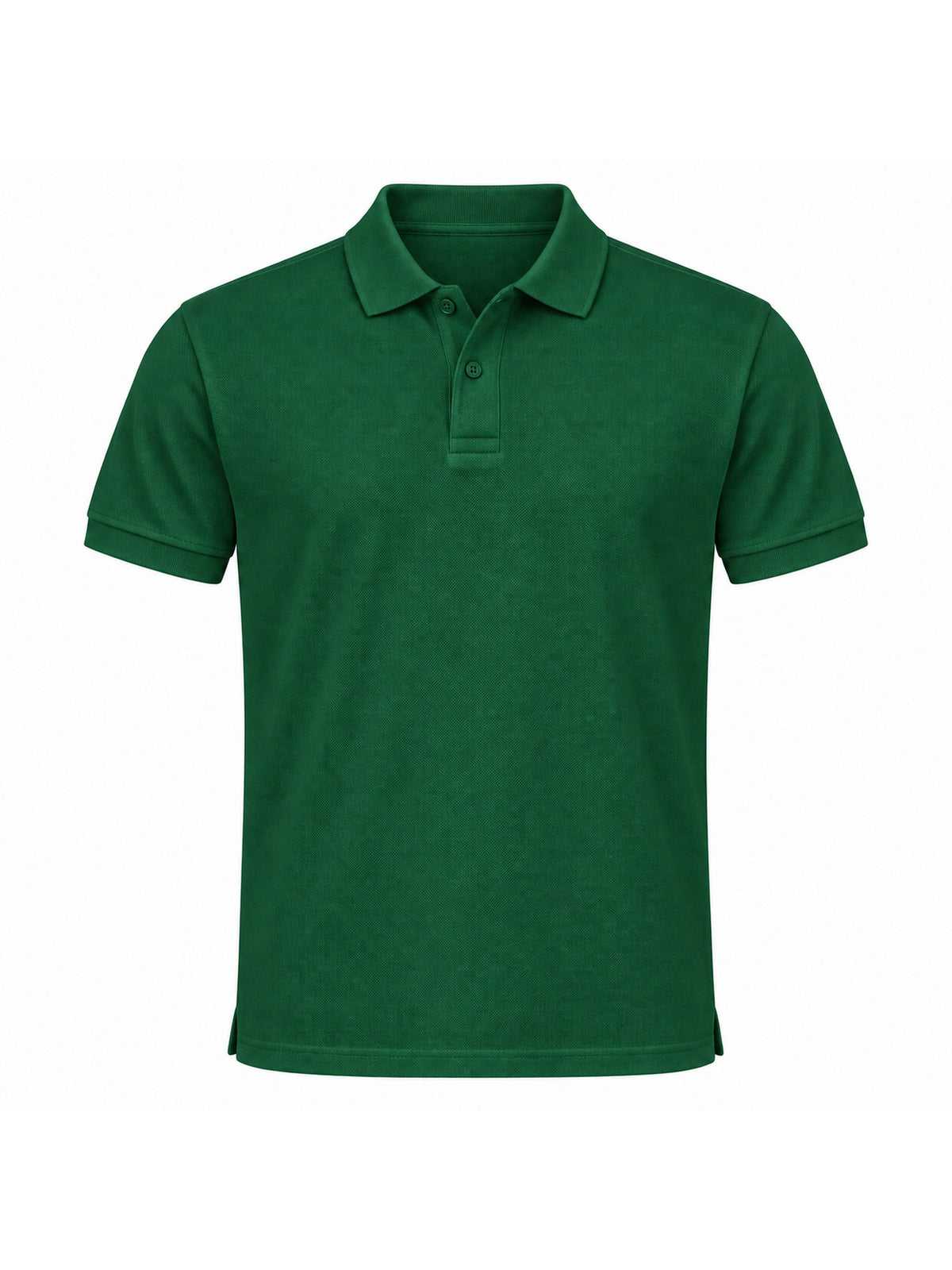 Polo Soho — Algodón Piqué 180 g, color Verde botella (BG), frontal sin marca de proveedor