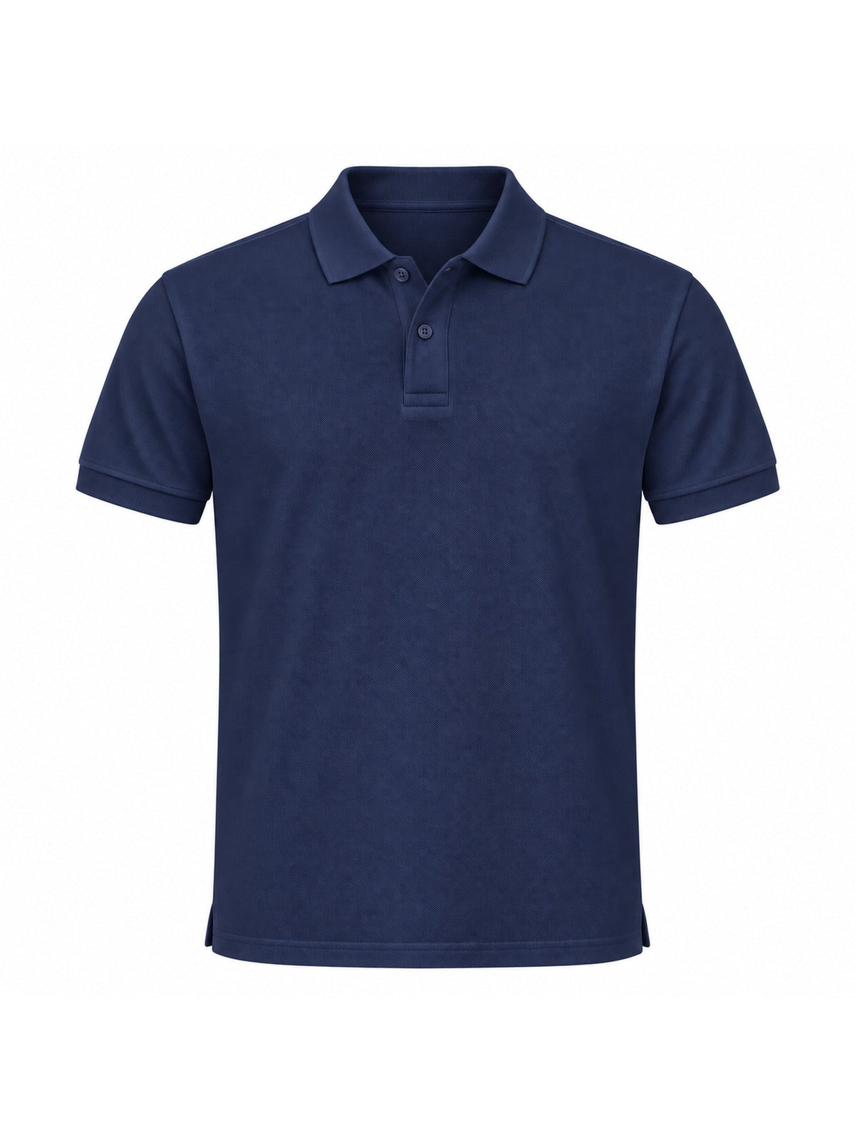 Polo Soho — Algodón Piqué 180 g, color Azul marino (NY), frontal sin marca de proveedor