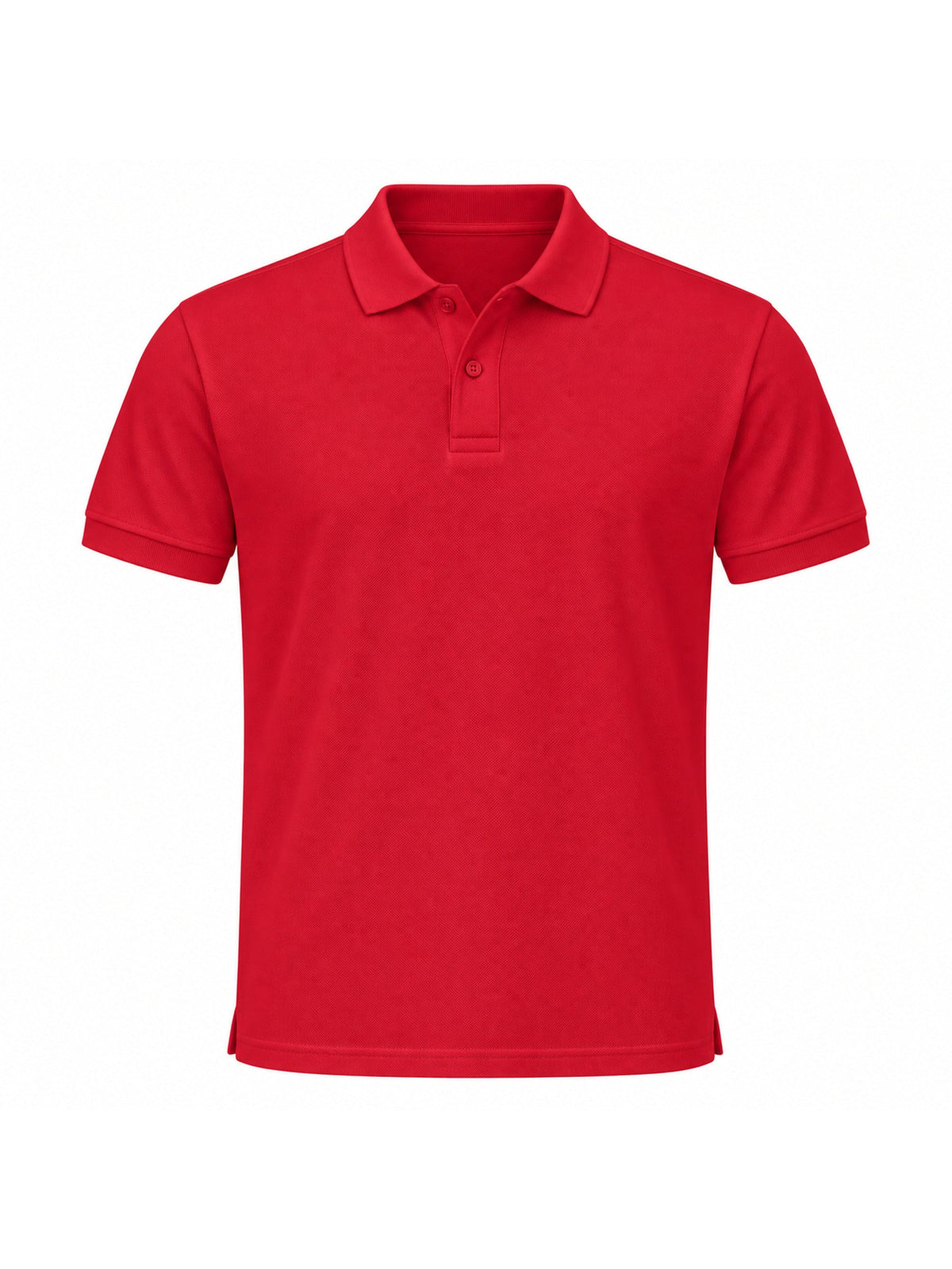 Polo Soho — Algodón Piqué 180 g, color Rojo (RD), frontal sin marca de proveedor