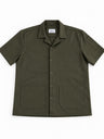 Camisa Worker Green de algodón orgánico 200 g vista frontal