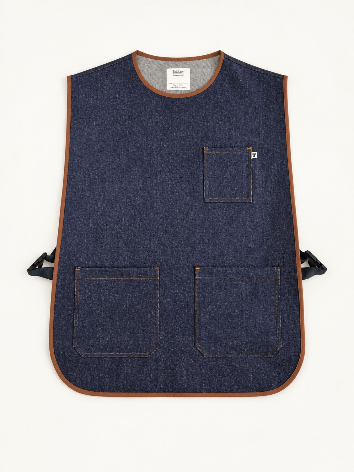 Casulla Pittsburgh Denim azul oscuro vista frontal
