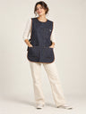 Casulla Pittsburgh Denim vista frontal en modelo