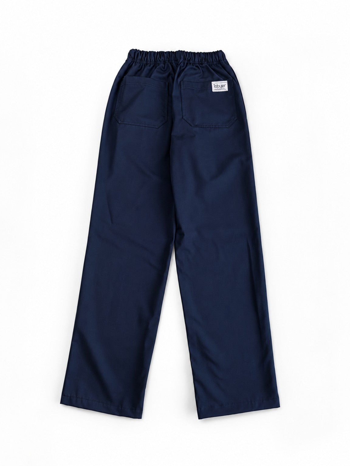 Pantalón Worker Blue de algodón orgánico 200 g/m² vista trasera completa