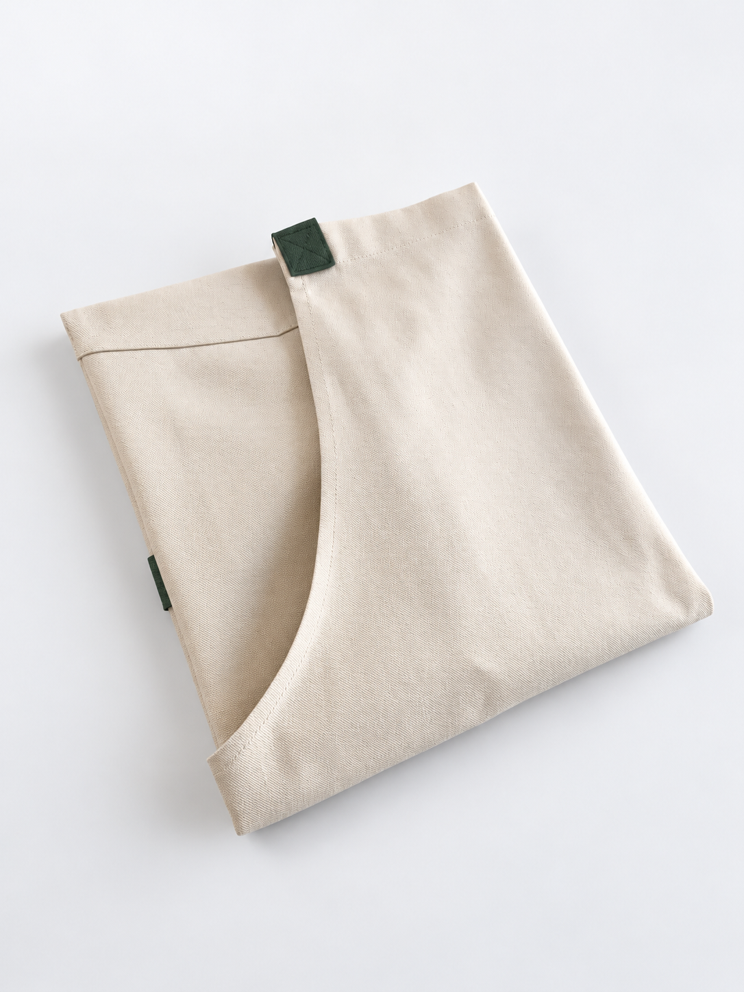 Delantal Savia Natural plegado