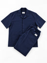 Conjunto Worker Blue de camisa y pantalón en algodón orgánico
